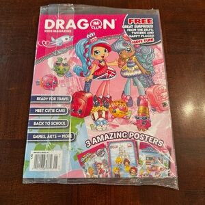 2013 Dragon Imports Kids Magazine Zelfs Twozies Happy Places Shopkins